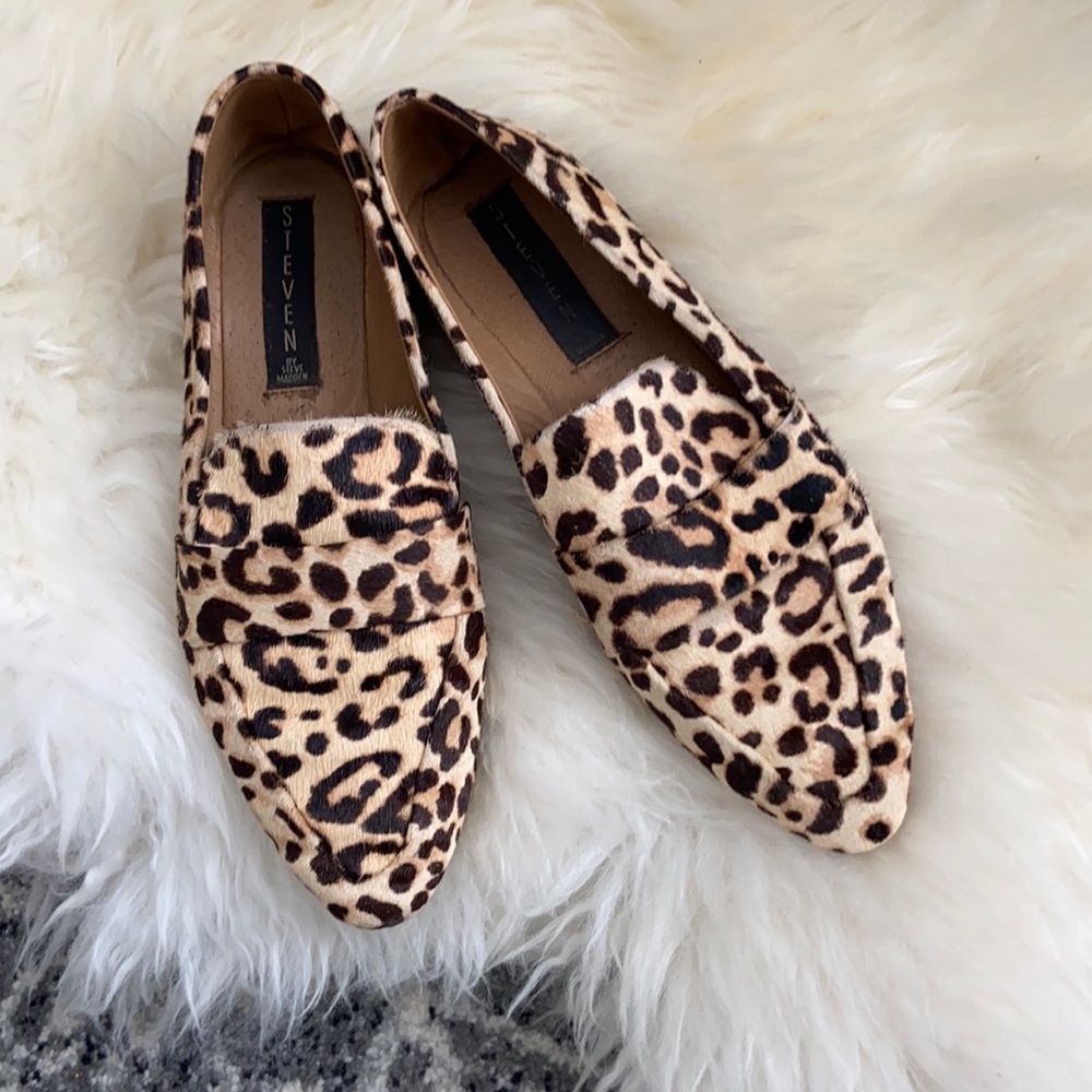 Cheetah print Steve Madden flats